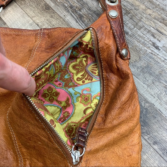 B Makowsky Genuine Leather Shoulder Bag - Picture 9 of 12